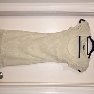 🧨Cream Rue 21 Lace Dress🧨